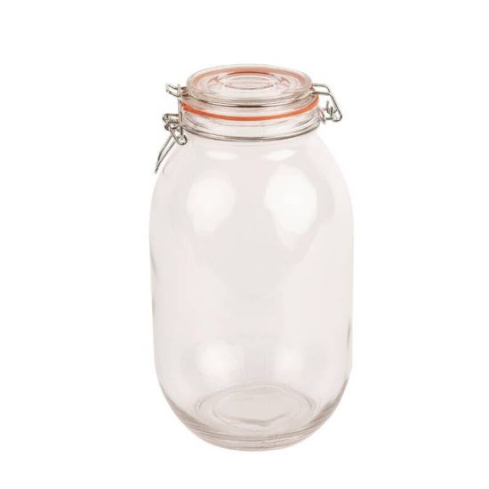 Vogue Clip Top Preserve Jar 3Ltr URO P495