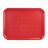 Kristallon Medium Polypropylene Fast Food Tray Red 415mm
