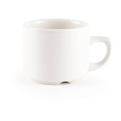 Churchill Whiteware Stackable Maple Espresso Cups 114ml (Pack Of 24)