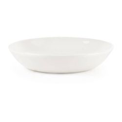 Churchill Plain Whiteware Butter Dish (Pack Of 24)