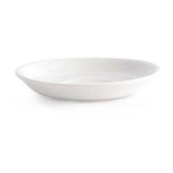 Churchill Plain Whiteware Saucers 114mm (Pack Of 24) Churchill Plain Whiteware Saucers 114mm (Pack Of 24)