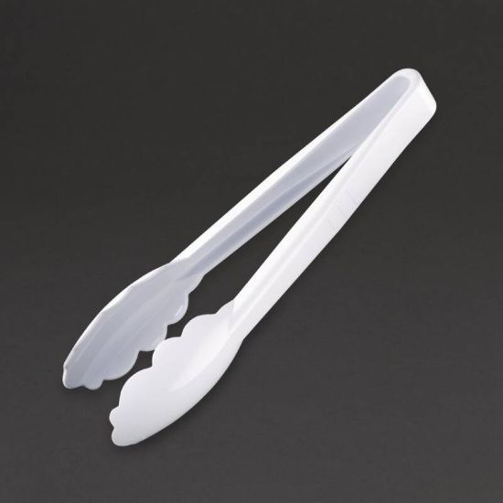 Vogue White Tongs 9in URO P941