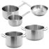 Special Offer - 5 Vogue Pack Of Casserole, Stew and Saute Pans