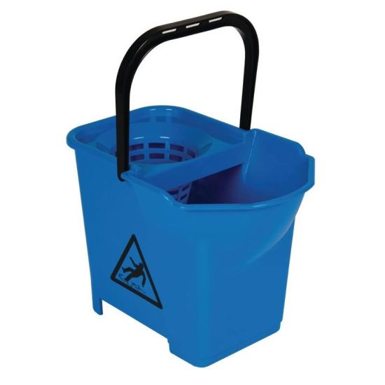 Jantex Colour Coded Mop Bucket Blue URO S225 Jantex Colour Coded Mop Bucket Blue URO S225