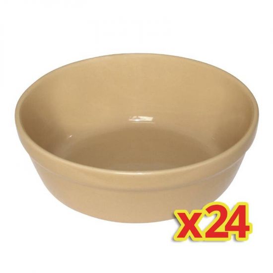 SPECIAL OFFER 4x Box Of 6 Olympia Round Pie Bowls Large Box of 24 URO S228