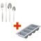 Special Offer - 240 Kelso Cutlery With Tray Combo Deal (Pack Of 240)