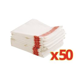 Bulk Buy Glass Cloths (E910) (Pack Of 50) Bulk Buy Glass Cloths (E910) (Pack Of 50)