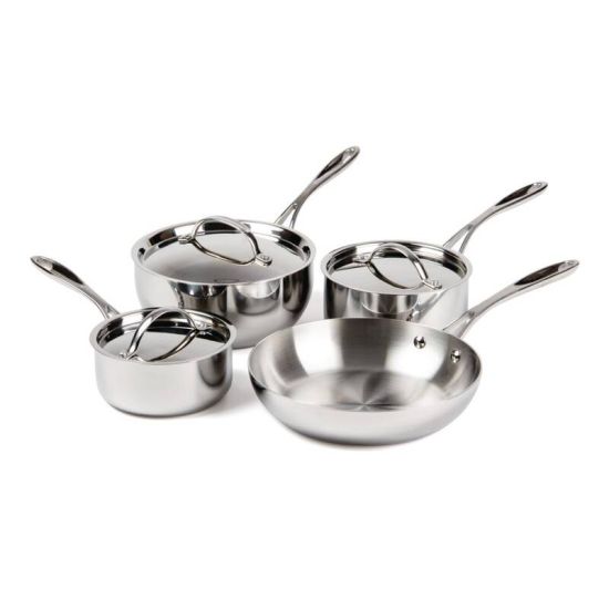 Vogue Tri Wall Pan Set Of 4 Pans URO S888 Vogue Tri Wall Pan Set Of 4 Pans URO S888