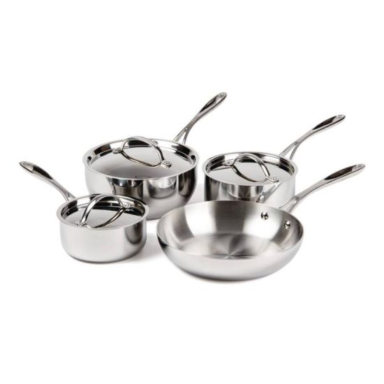 Vogue Tri Wall Pan Set Of 4 Pans URO S888