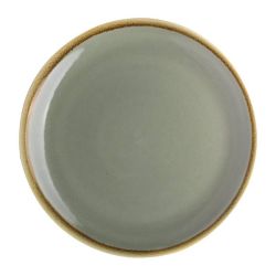 Olympia Kiln Round Coupe Plate Moss 230mm (Pack Of 6)