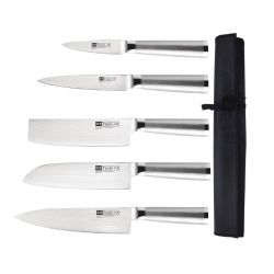 Tsuki 5 Piece Series 8 Knife Set And Wallet Tsuki 5 Piece Series 8 Knife Set And Wallet