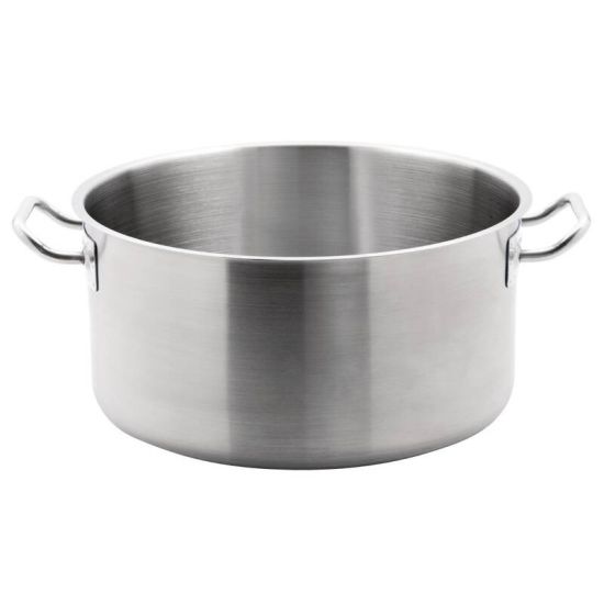 Vogue Stainless Steel Stew Pan 18.5Ltr URO T088