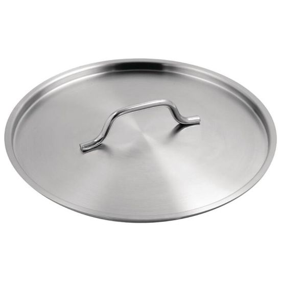 Vogue Stainless Steel Saucepan Lid 300mm URO T134