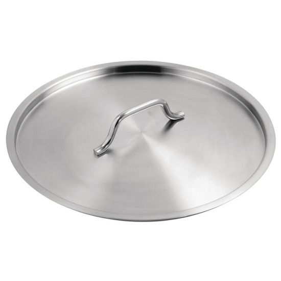 Vogue Stainless Steel Saucepan Lid 360mm URO T147 Vogue Stainless Steel Saucepan Lid 360mm URO T147