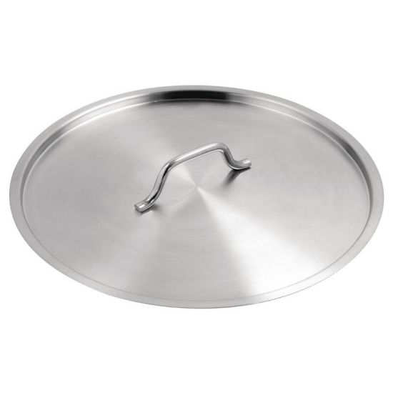 Vogue Stainless Steel Saucepan Lid 400mm URO T148