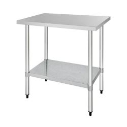 Vogue Stainless Steel Prep Table 900mm Vogue Stainless Steel Prep Table 900mm