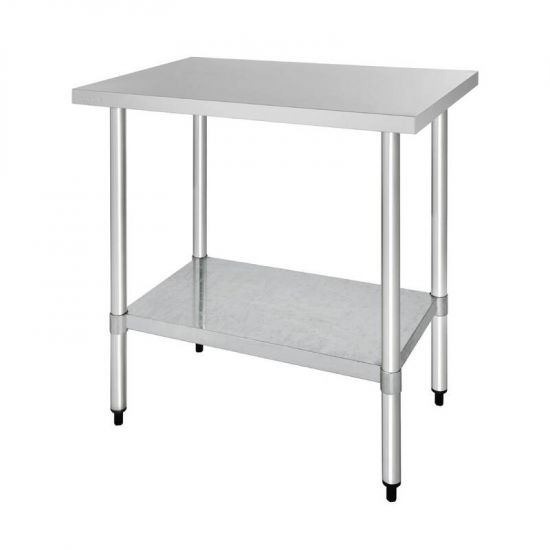 Vogue Stainless Steel Prep Table 900mm URO T375