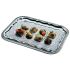 APS Semi-Disposable Party Tray 410 x 310mm Chrome