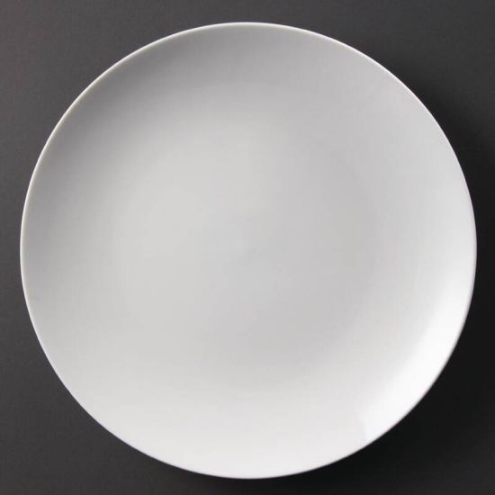 Olympia Whiteware Coupe Plates 310mm Box of 6 URO U081 Olympia Whiteware Coupe Plates 310mm Box of 6 URO U081
