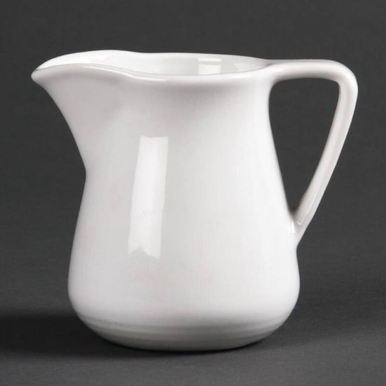 Olympia Linear Cream Jugs 137ml 5oz Box of 12 URO U097 Olympia Linear Cream Jugs 137ml 5oz Box of 12 URO U097