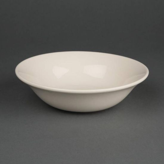 Olympia Ivory Oatmeal Bowls 150mm Box of 12 URO U129 Olympia Ivory Oatmeal Bowls 150mm Box of 12 URO U129