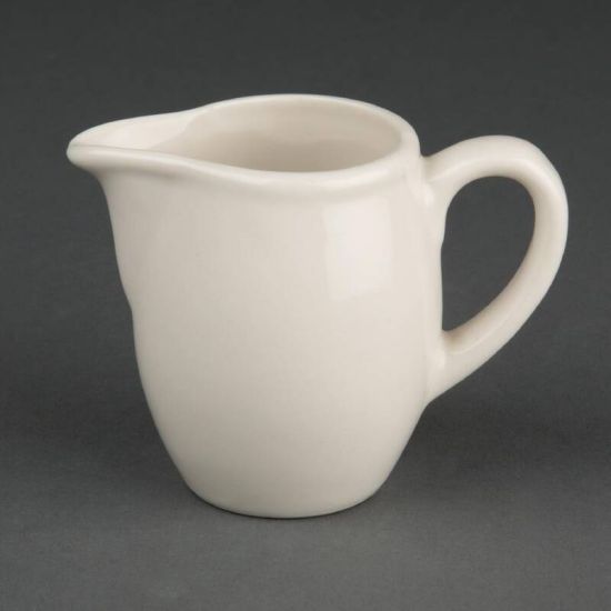 Olympia Ivory Milk Jugs 82ml 3oz Box of 6 URO U143 Olympia Ivory Milk Jugs 82ml 3oz Box of 6 URO U143