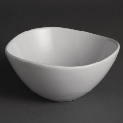 Olympia Whiteware Wavy Bowls 150mm (Pack of 12) Olympia Whiteware Wavy Bowls 150mm (Pack of 12)