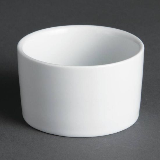 Olympia Whiteware Contemporary Ramekins 70mm Box of 12 URO U195