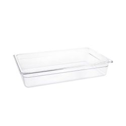 Vogue Polycarbonate 1/1 Gastronorm Container 100mm Clear Vogue Polycarbonate 1/1 Gastronorm Container 100mm Clear