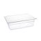 Vogue Polycarbonate 1/2 Gastronorm Container 100mm Clear