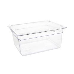 Vogue Polycarbonate 1/2 Gastronorm Container 150mm Clear Vogue Polycarbonate 1/2 Gastronorm Container 150mm Clear