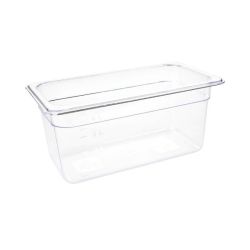Vogue Polycarbonate 1/3 Gastronorm Container 150mm Clear Vogue Polycarbonate 1/3 Gastronorm Container 150mm Clear