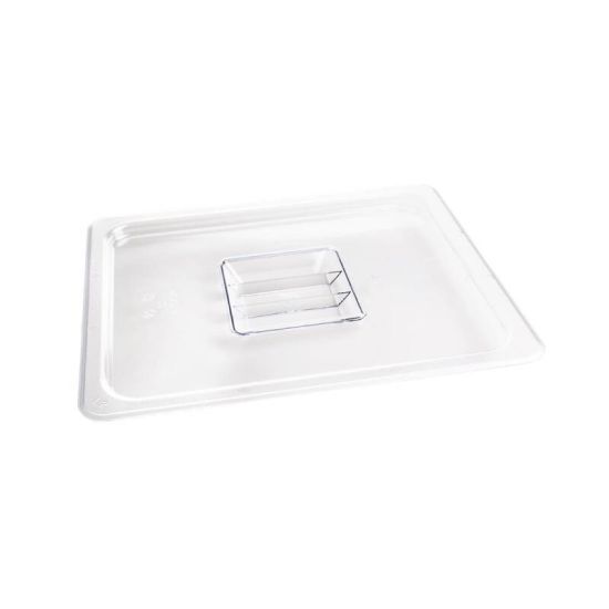 Vogue Polycarbonate 1/2 Clear Gastronorm Lid URO U245