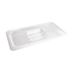 Vogue Polycarbonate 1/3 Gastronorm Lid Clear Vogue Polycarbonate 1/3 Gastronorm Lid Clear