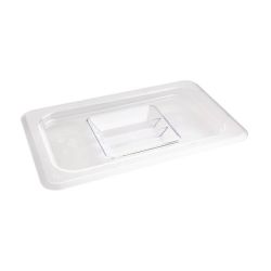 Vogue Polycarbonate 1/4 Gastronorm Lid Clear Vogue Polycarbonate 1/4 Gastronorm Lid Clear