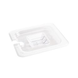Vogue Polycarbonate 1/6 Gastronorm Lid Notched Vogue Polycarbonate 1/6 Gastronorm Lid Notched