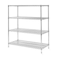 Vogue 4 Tier Wire Shelving Kit 1830x610mm