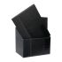 Securit Contemporary Menu Covers And Storage Box A4 Black (Pack Of 20)