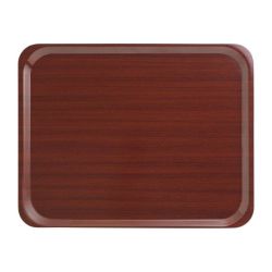 Cambro Capri Laminate Canteen Tray Mahogany 460mm Cambro Capri Laminate Canteen Tray Mahogany 460mm
