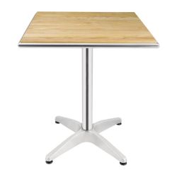 Bolero Ash Top Table Square 600mm Bolero Ash Top Table Square 600mm