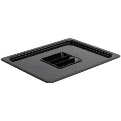 Vogue Polycarbonate 1/2 Gastronorm Lid Black Vogue Polycarbonate 1/2 Gastronorm Lid Black