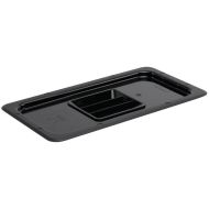 Vogue Polycarbonate 1/3 Gastronorm Lid Black