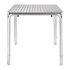 Bolero Square Stacking Table Stainless Steel 700mm