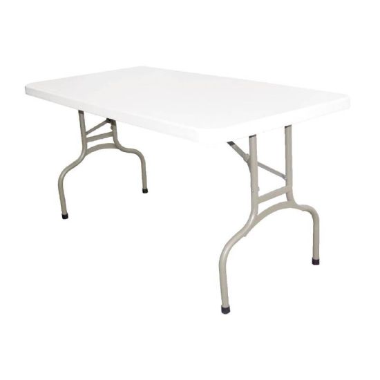 Bolero Foldaway Rectangular Utility Table 5ft URO U544 Bolero Foldaway Rectangular Utility Table 5ft URO U544