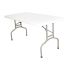 Bolero Rectangular Folding Table 5ft White