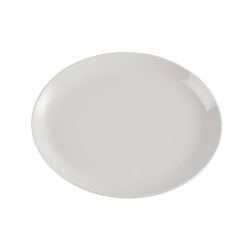 Churchill Plain Whiteware Oval Plates 340mm (Pack Of 12) Churchill Plain Whiteware Oval Plates 340mm (Pack Of 12)