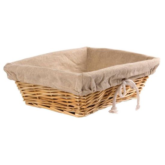 Wicker Rectangular Basket URO U746