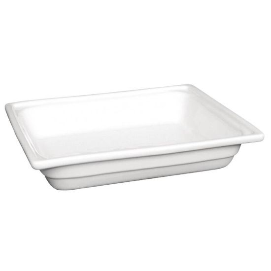 Olympia Whiteware 1/2 Half Size Gastronorm 100mm URO U809 Olympia Whiteware 1/2 Half Size Gastronorm 100mm URO U809