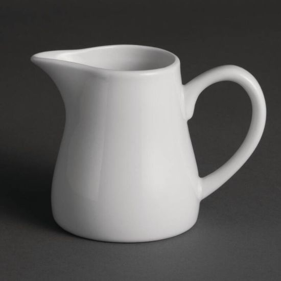 Olympia Whiteware Cream And Milk Jugs 212ml 7.5oz Box of 6 URO U820 Olympia Whiteware Cream And Milk Jugs 212ml 7.5oz Box of 6 URO U820