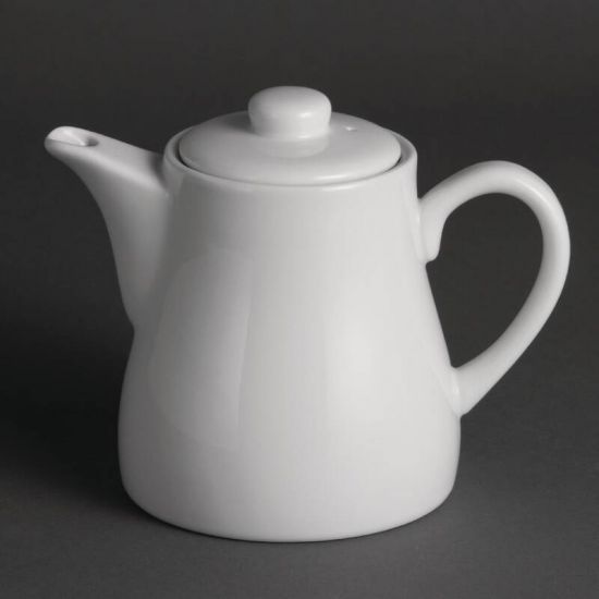 Olympia Whiteware Teapots 483ml 17oz Box of 4 URO U822